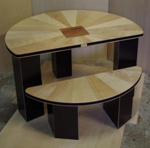 table et banc pour enfant 1